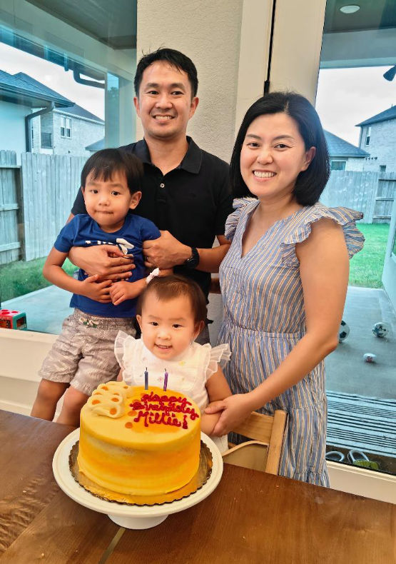 Dr. Nathan with family